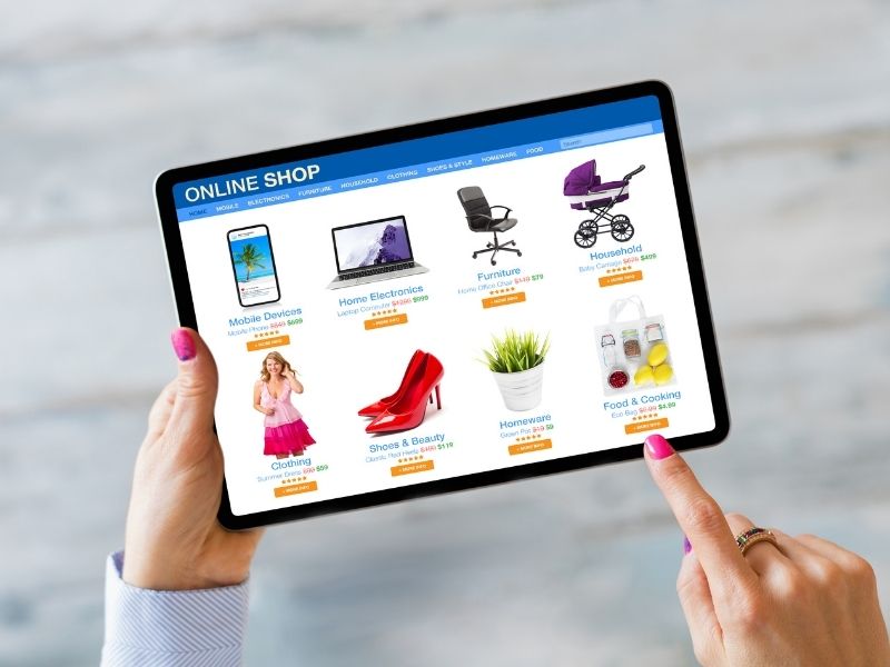 como funciona loja virtual