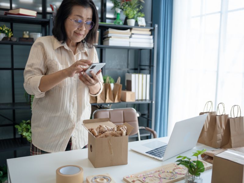 como vender pelo celular - definição